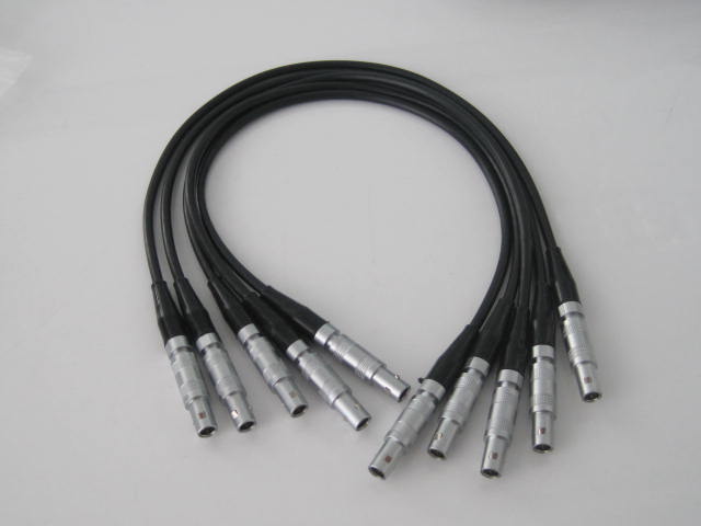 Lemo cables for Ultrasonic probes Lemo 00 to lemo 00 cable