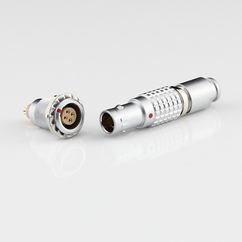 B serials Lemo compatible FGG 0B 4pin male plug for medical use FGG.0B.304.CLAD
