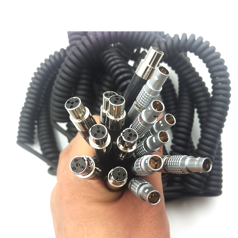 Arri monitor 12V power cable lemo 2pin to XLR 4pin cable